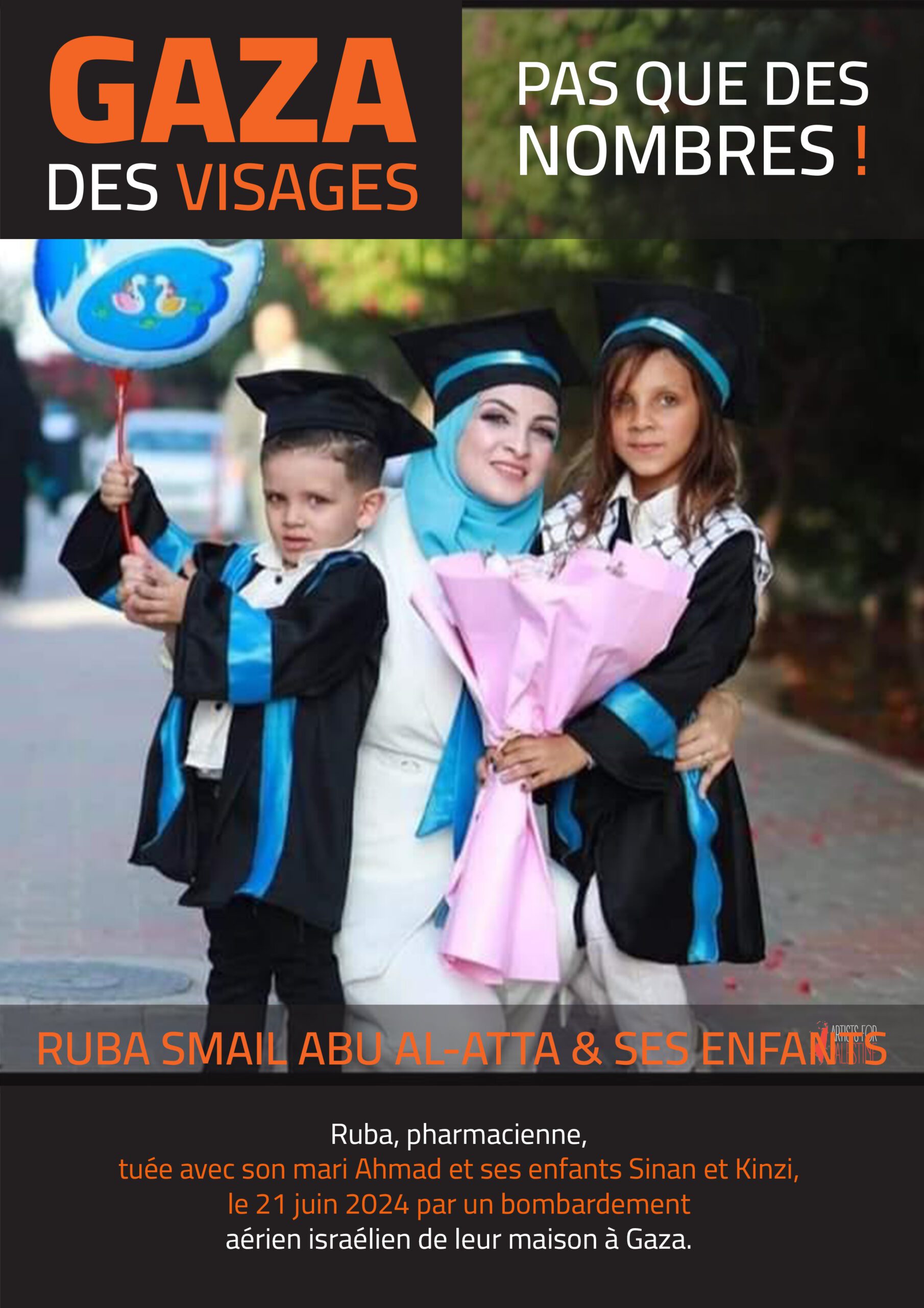 RUBA SMAIL ABU AL-ATTA & SES ENFANTS