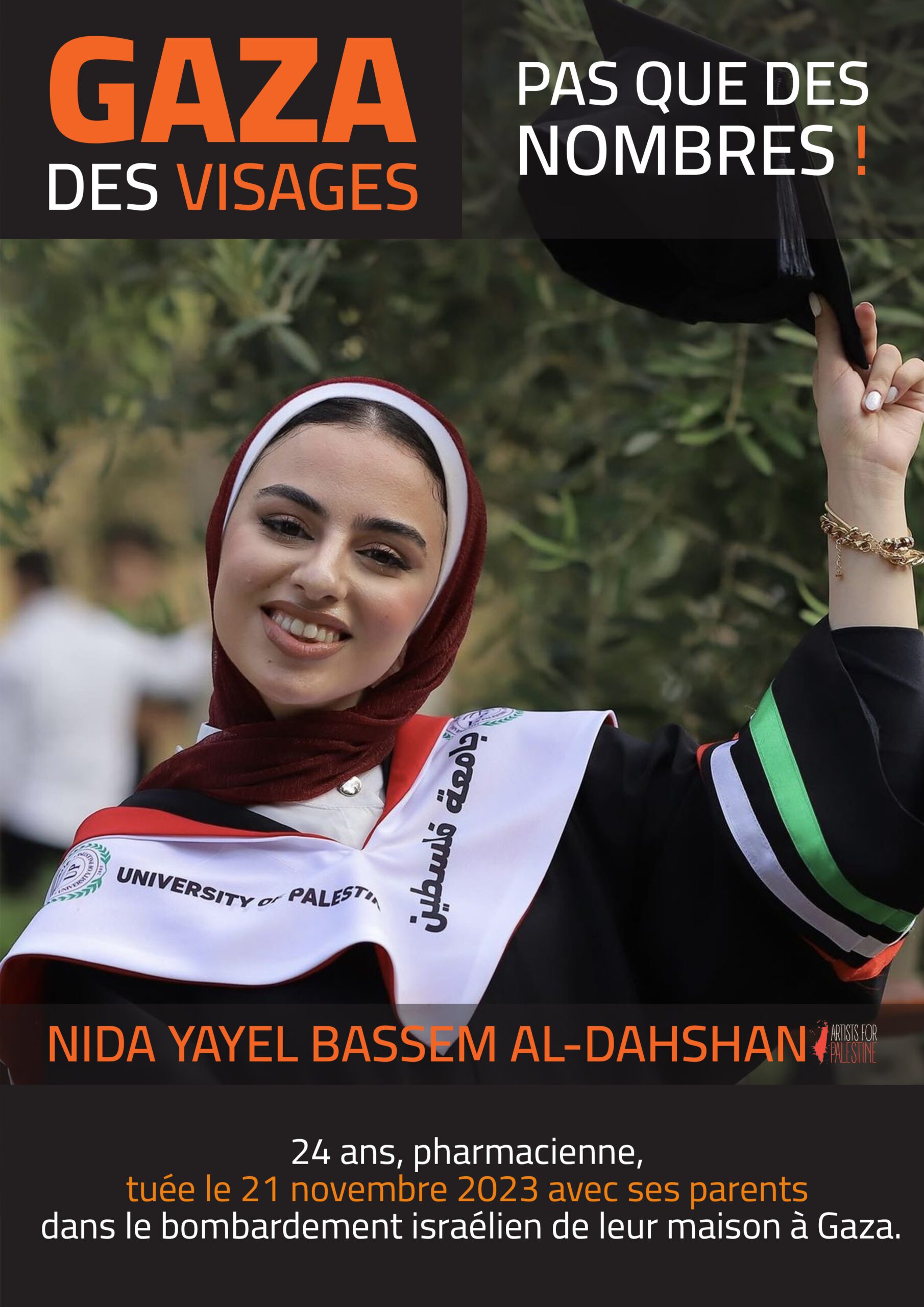 NIDA YAYEL BASSEM AL-DAHSHAN, pharmacienne